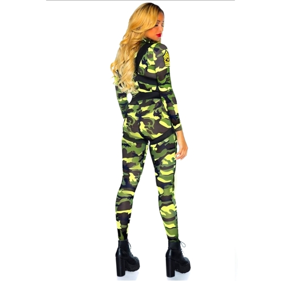 Cosplay / Halloween Pretty Paratrooper Jumpsuit - Women's size Small - Picture 3 of 6